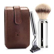 Load image into Gallery viewer, MUHLE Travel Shaving Set (Mach3)
