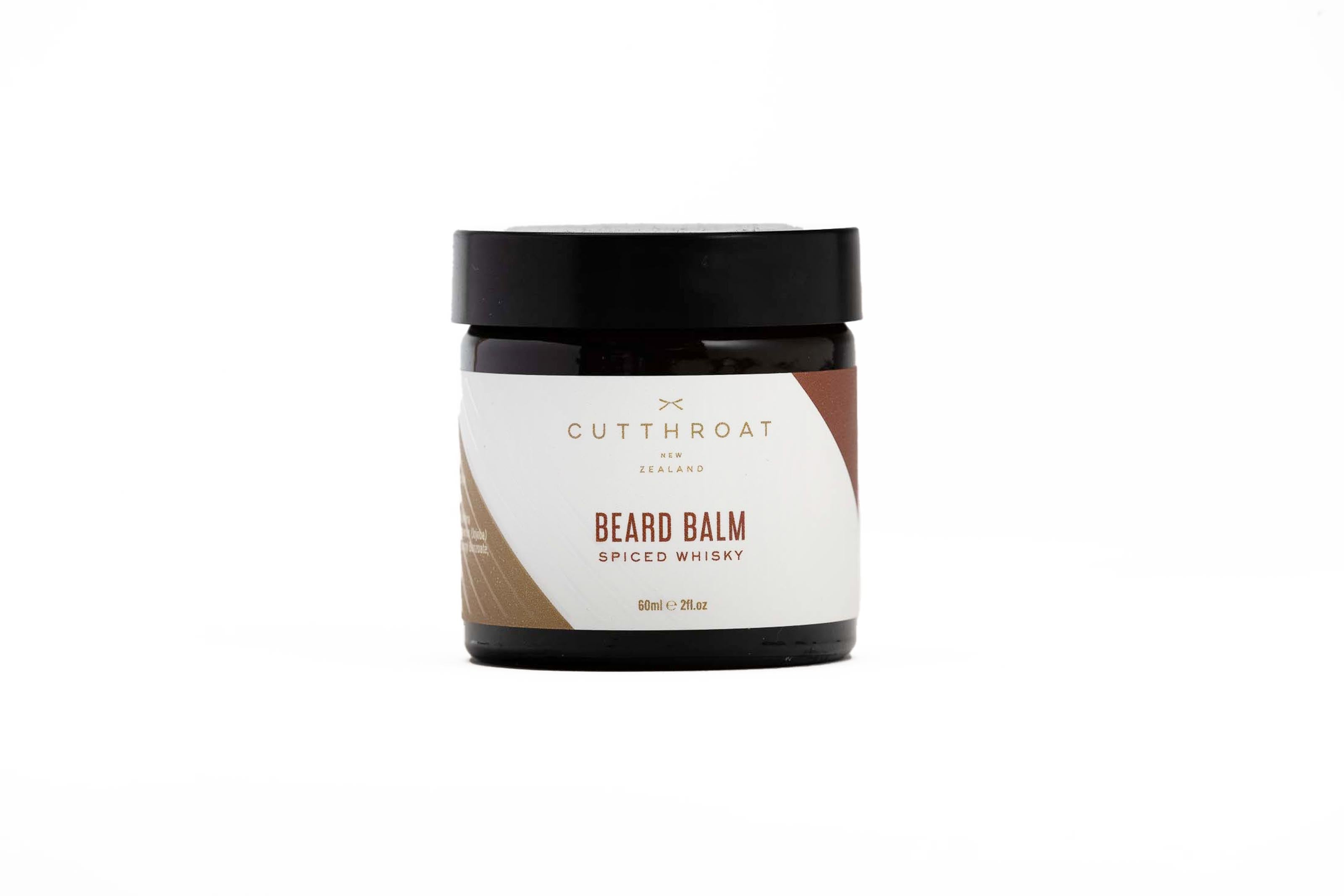 spiced whisky beard balm