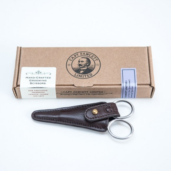 captain fawcett grooming scissors