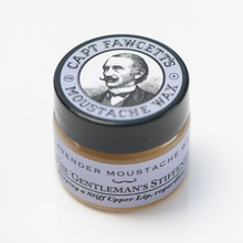 Load image into Gallery viewer, captain fawcett lavender moiustache wax
