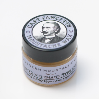 captain fawcett lavender moiustache wax