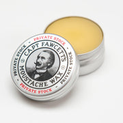 captain fawcett private stock moustache wax open