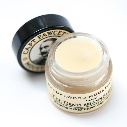 captain fawcett sandalwood moustache wax