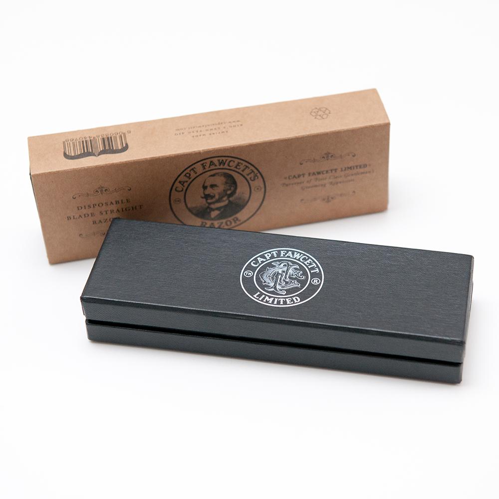 captain fawcett straight razor gift box