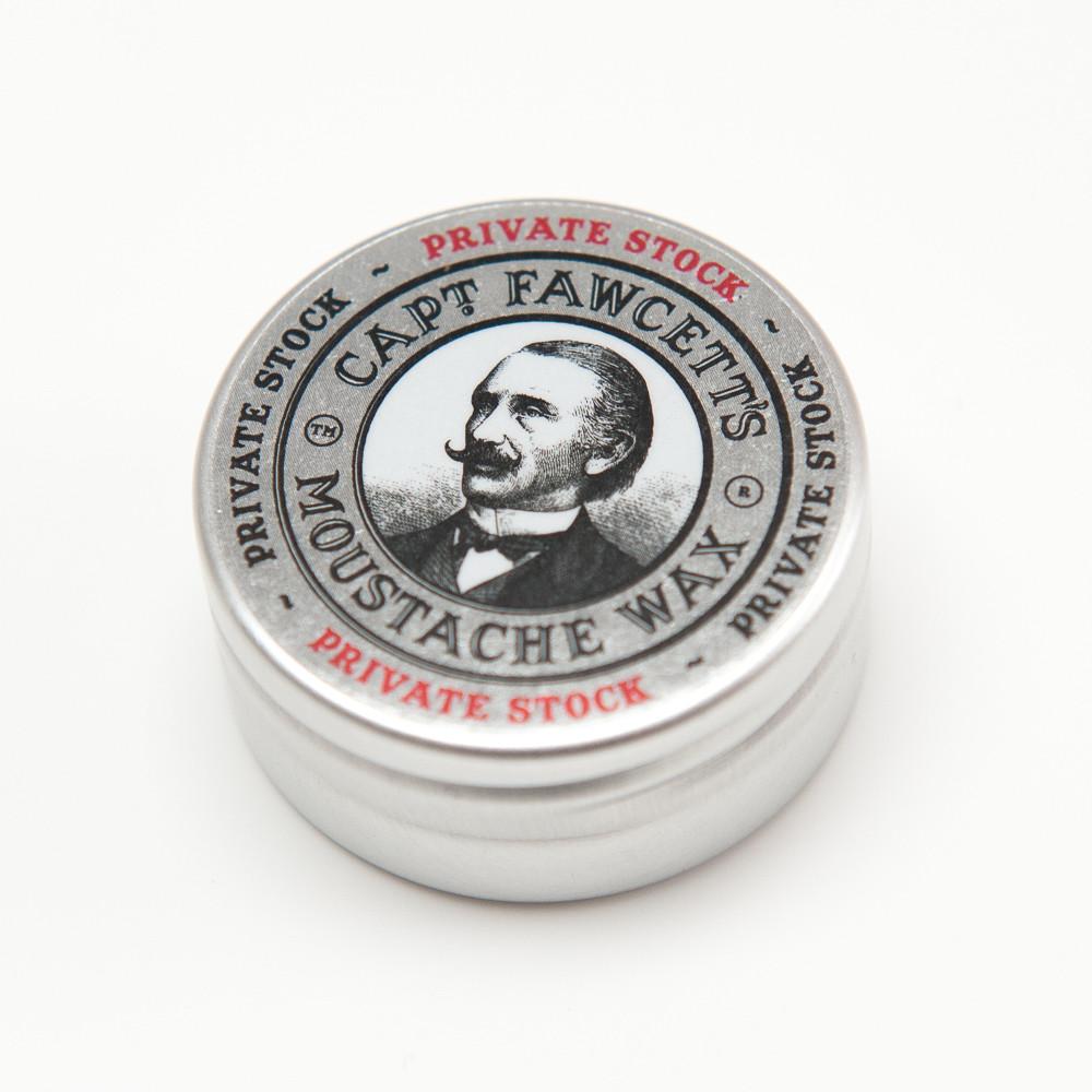 captain fwcett private stock moustache wax