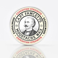 Load image into Gallery viewer, Captain Fawcett Sandalwood Moustache Wax - Expedition Strength
