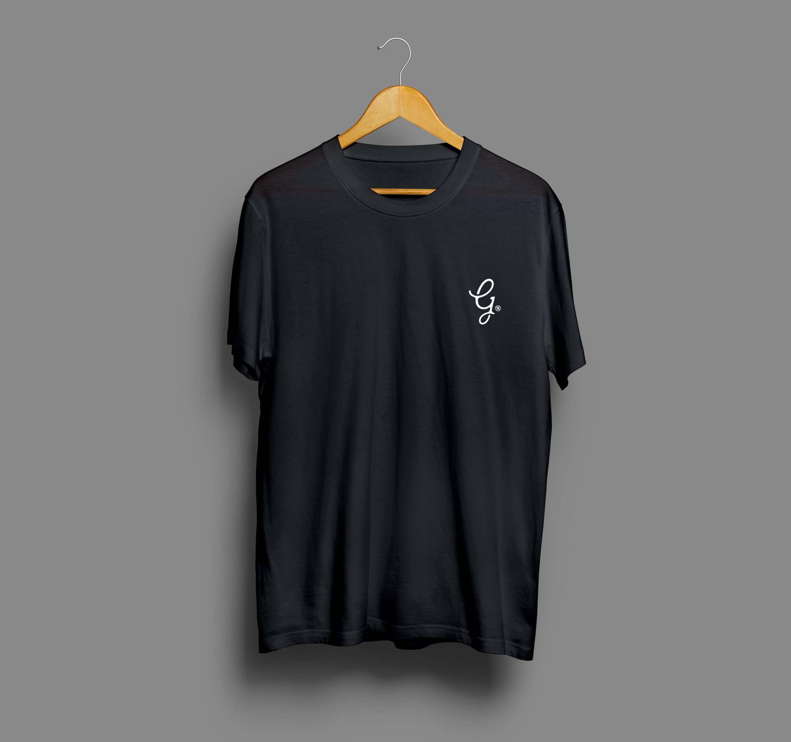gents barber shop black t-shirt