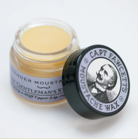 lavender moustache wax