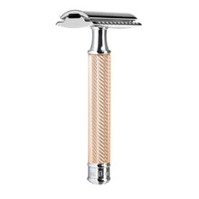 Load image into Gallery viewer, muhle r89 rose gold safety razor
