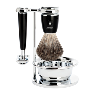 muhle rytmo safety razor set with bowl