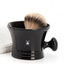 Load image into Gallery viewer, muhle shaving mug black 2
