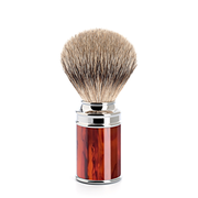 muhle tortoise shell silvertip badger shaving brush