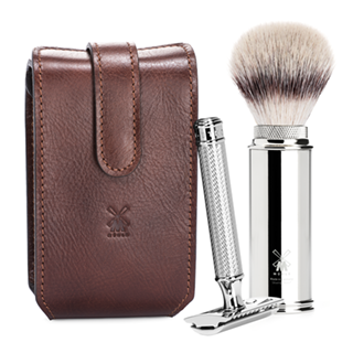 muhle travel shaving set safety razor