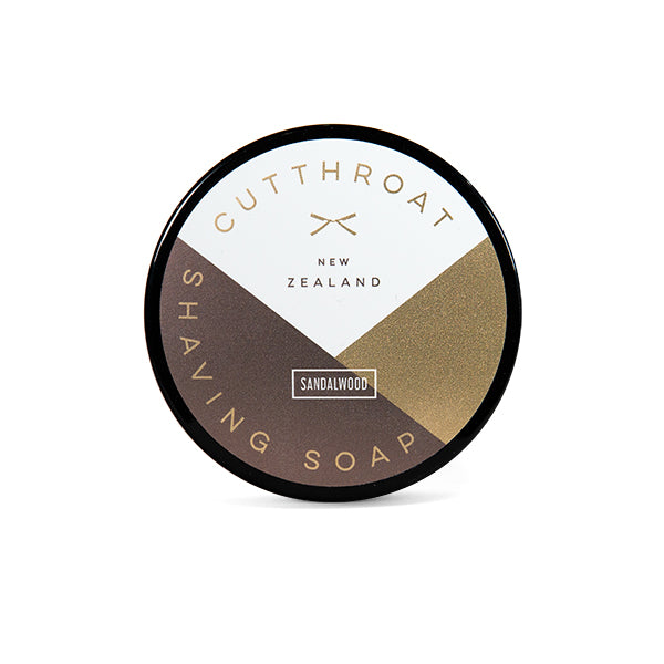Cutthroat sandalwood shaving soap