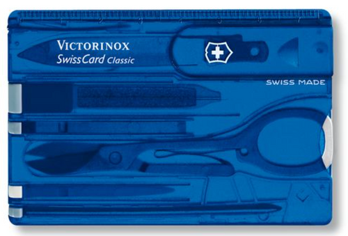 victorinox swisscard classic sapphire